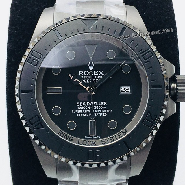 勞力士Deepsea手錶 Rolex深度槍色磨砂鋼面男士腕表  gjs2137